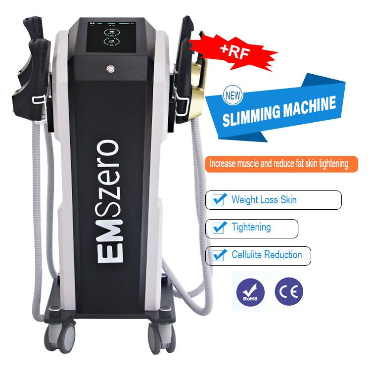 professional 4 handles RF ems massage feet relax legs boost electrical muscle stimulation machine