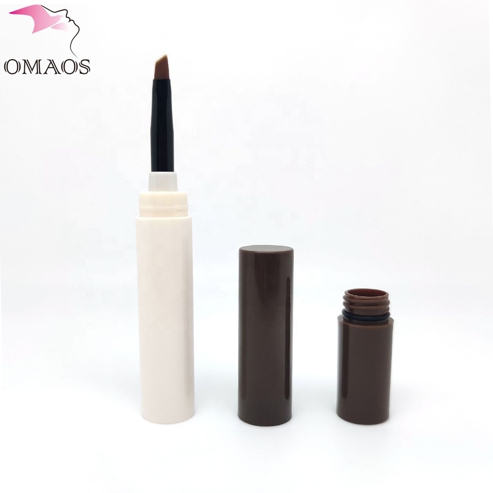 New styles powder eyebrow container custom eyebrow mascara packaging white black mascara tubes