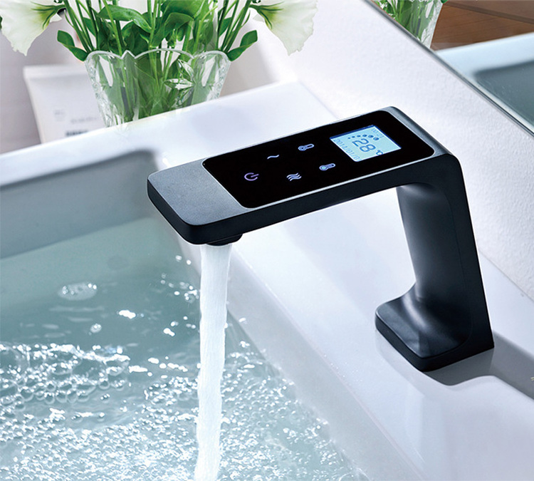 Digital Water Tap Types Smart Faucets With Touch Screen