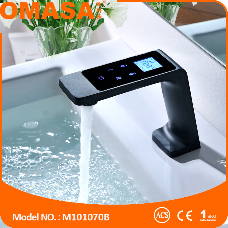 Luxury high technology smart faucet digital basin faucet