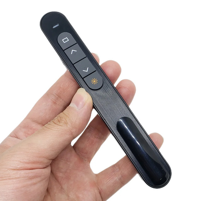 Wireless Presenter Red Laser Page Turning Pen Volume Control PPT Presentation USB 2.4GHz PowerPoint Pointer Remote Control Mouse