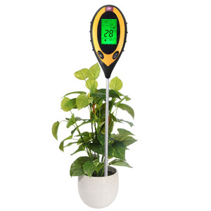 4-in-1 Soil Tester PH Moisture Temperature Meter Measurement Analysis Instruments