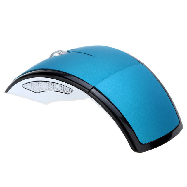 2.4GHz Wireless Optical USB Foldable Arc Mouse for Laptop Computer PC