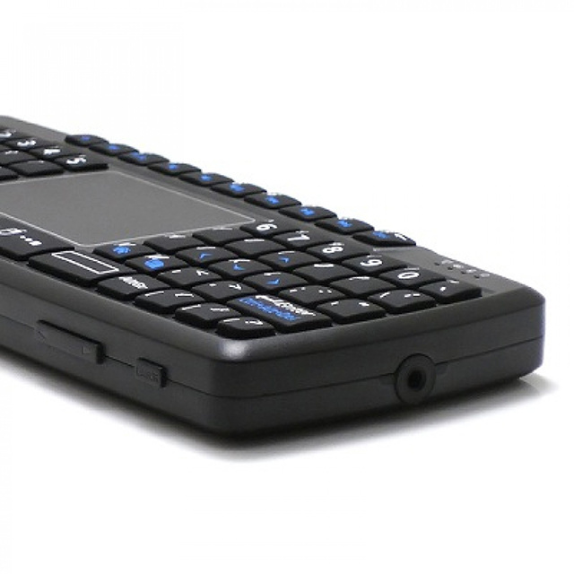 2.4GHZ Wireless PC Keyboard With Touchpad Laser Pointer