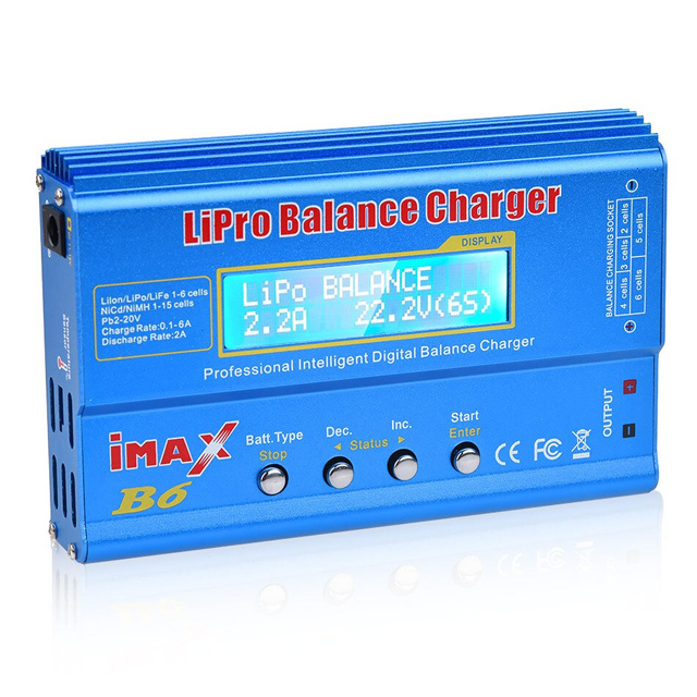 IMAX B6 B6AC 80W Multi-functional Smart Charger/Balance Charger/Full Set with Power Cord