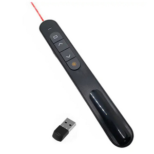 Wireless Presenter Red Laser Page Turning Pen Volume Control PPT Presentation USB 2.4GHz PowerPoint Pointer Remote Control Mouse