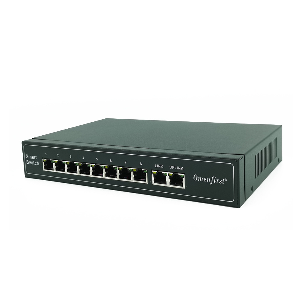 Realtek Chipset   Unmanaged 24 Power 10 Port Poe Networking Ethernet Switch 1000mbps