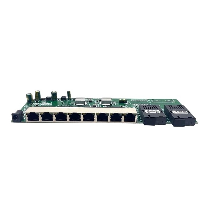 FTTH/FTTP 1.25G 3km Fiber Ethernet Switch Reverse POE Switch with 8 Port Support 24-48V Passive POE compliant PSD and PD