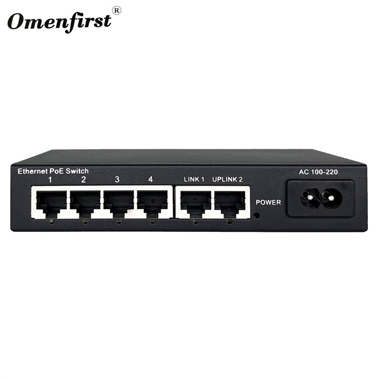 Industrial POE Switch 4 Port POE Switch 10/100mps Port Switch POE