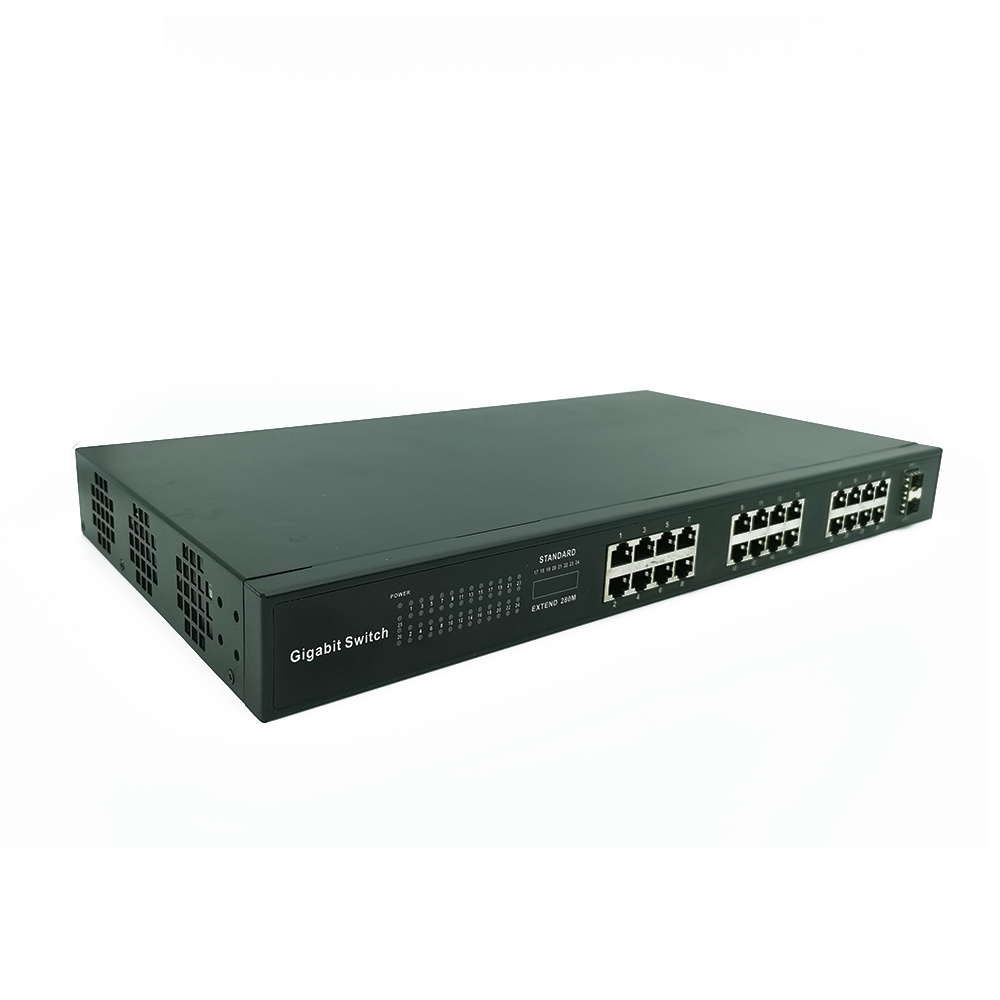 outdoor reverse 24 port Poe switch managed switch hub