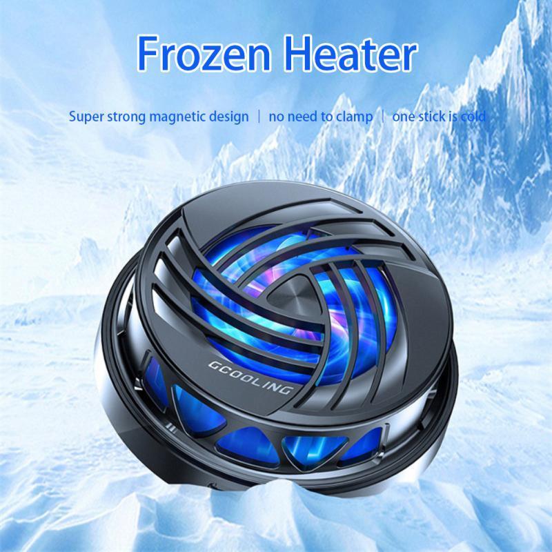 K6 ellphone Laptop tablet pc use Semiconductor Heatsink Cooling Fan Magnetic Cooler mobile phone radiator game cooler