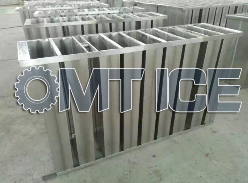 OMT stainless steel 50kg ice block cans Ice block mould for sale