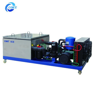 OMT 1Ton Commerical Ice block making machine for 405pcs of 2.5kg ices