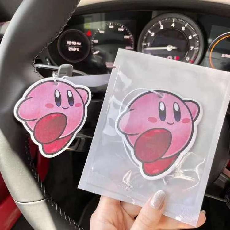 Cheap custom logo smell hanging paper perfume car air freshener for decoration Car Air Freshener