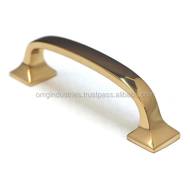 OMG Industries Antique Brass Cabinet Pull and Knob Handle Door Handle For Cupboard Drawer Pulls Kitchen Cabinet Pull Wardrobe Ha