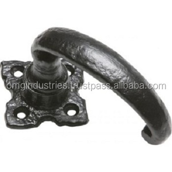 OMG Industries Cast iron Monkey Tell Door Handle Modern Metal Black Main Large Door Sliding Barn Door Handle