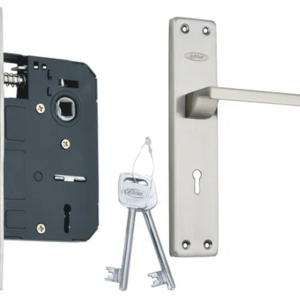 OMG Industries Mortise Lock Set With Lock Body Handle Interior Wooden Door Mortise Lock Lever Handle Set