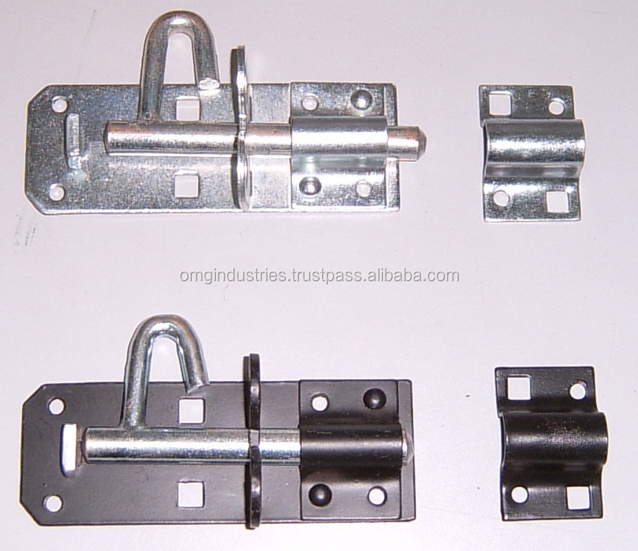 OMG Industries Door and Window Anti-Theft Tower Bolts Barrel Tower Bolt Door Latch Lock Gate Latch