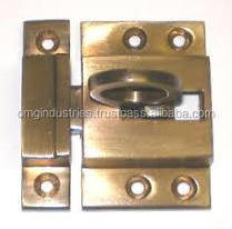 OMG Industries Sash door window brass tower lock framed automatic revolving latch gate bolt