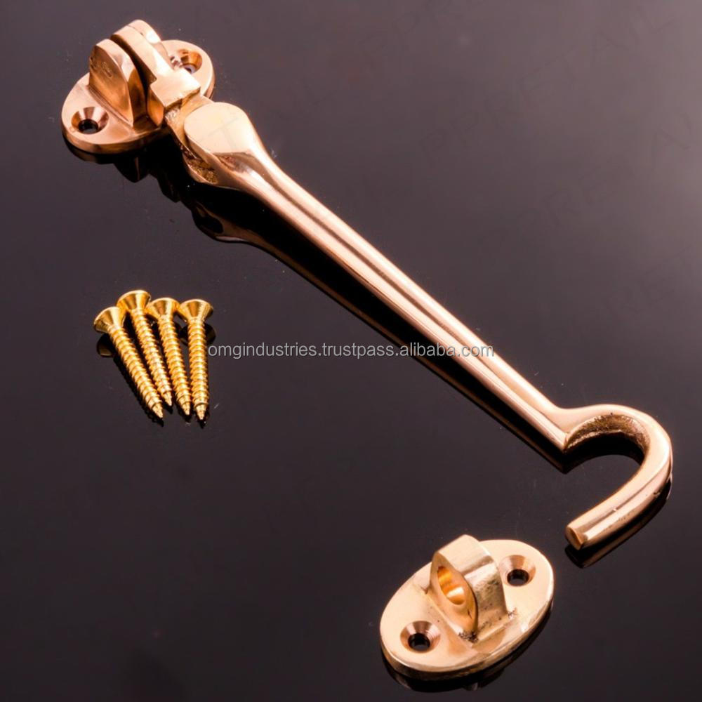 OMG Industries Window Hardware Safety Gate Window Latch Catch Hook Window Cabin Hook And Eye Support Stay Stopper