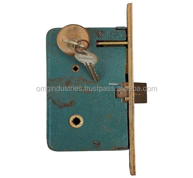 OMG Industries 5 Lever Cast Iron Mortise Lock