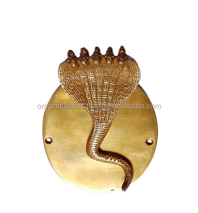 OMG Industries Snack Head Door Knocker Decorative Modern Design gold metal lion door knocker for knocker chair