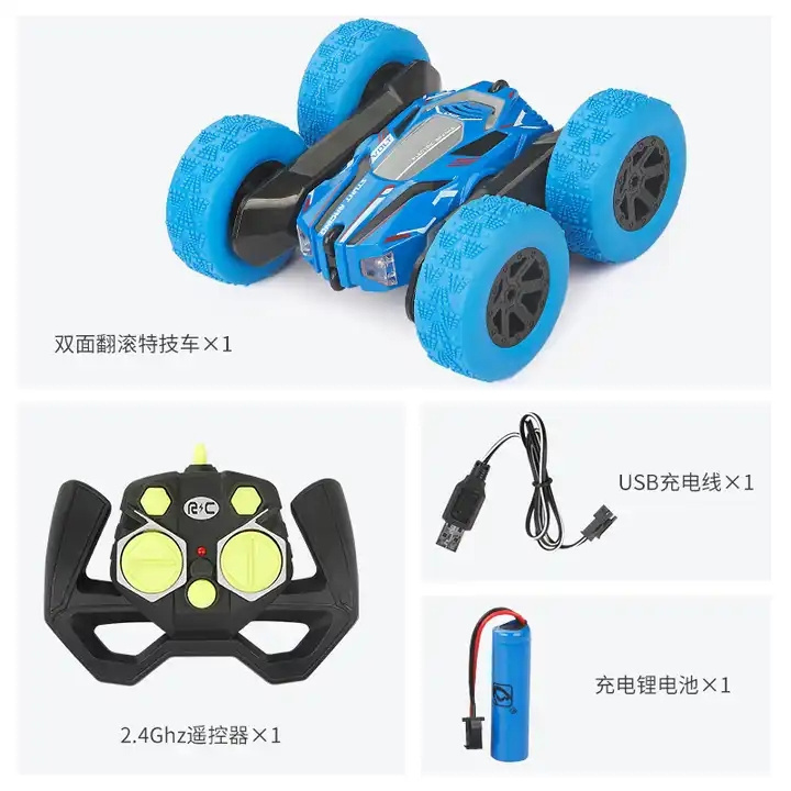 hot sale 360 degrees double-sides stunt rc car radio control Toys fast remote control electric car