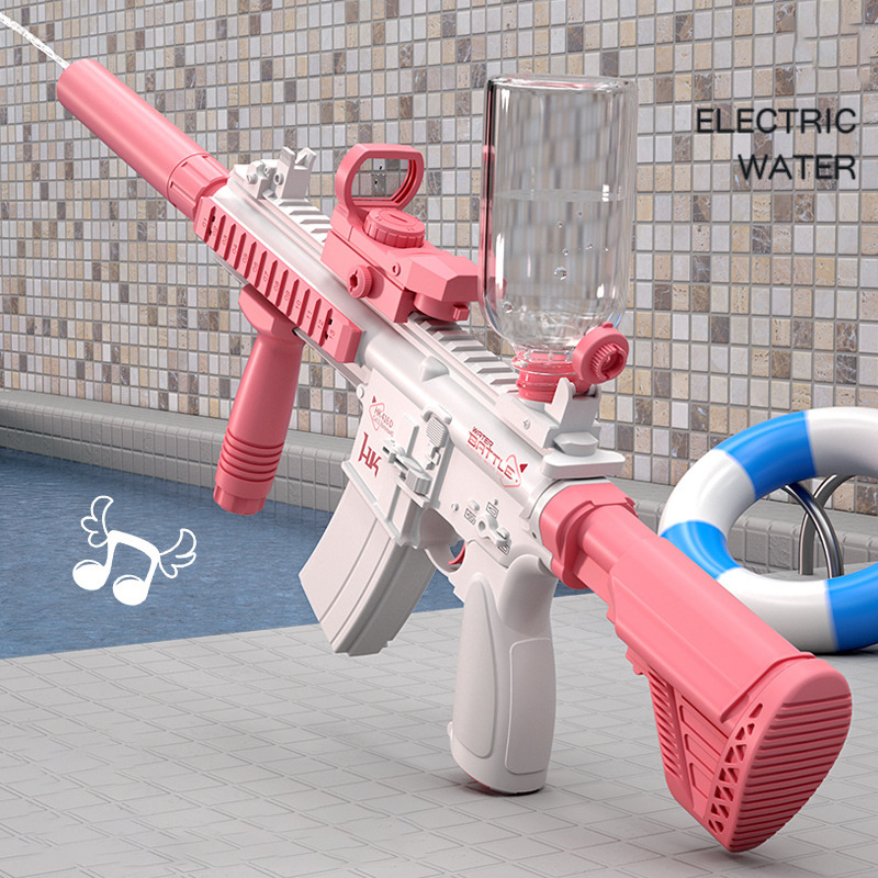 New Children's Toy M416 Electric Repeater Water Gun Outdoor Water Fight Machine pistol for Boys