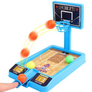 Children's desktop shooting game toys Mini basketball rack shooting parent-child interaction children's toys