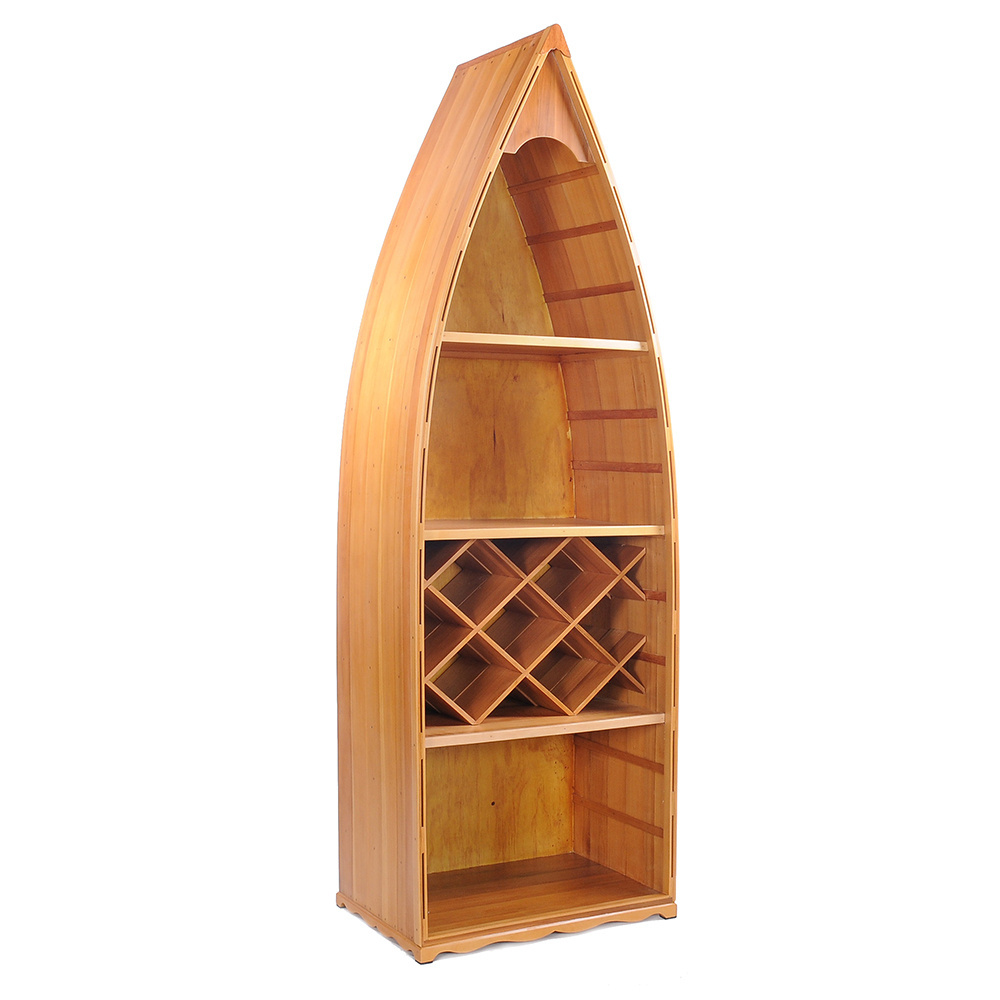 High quality wooden watercrafts wholesale Canoe Wine Shelf kayak/boat/canoe/paddle board with paddles for fishing & watersport