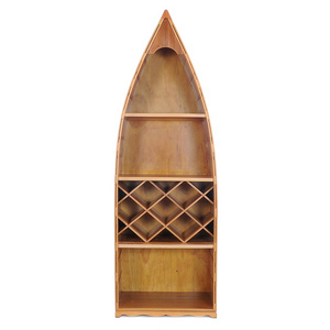 High quality wooden watercrafts wholesale Canoe Wine Shelf kayak/boat/canoe/paddle board with paddles for fishing & watersport