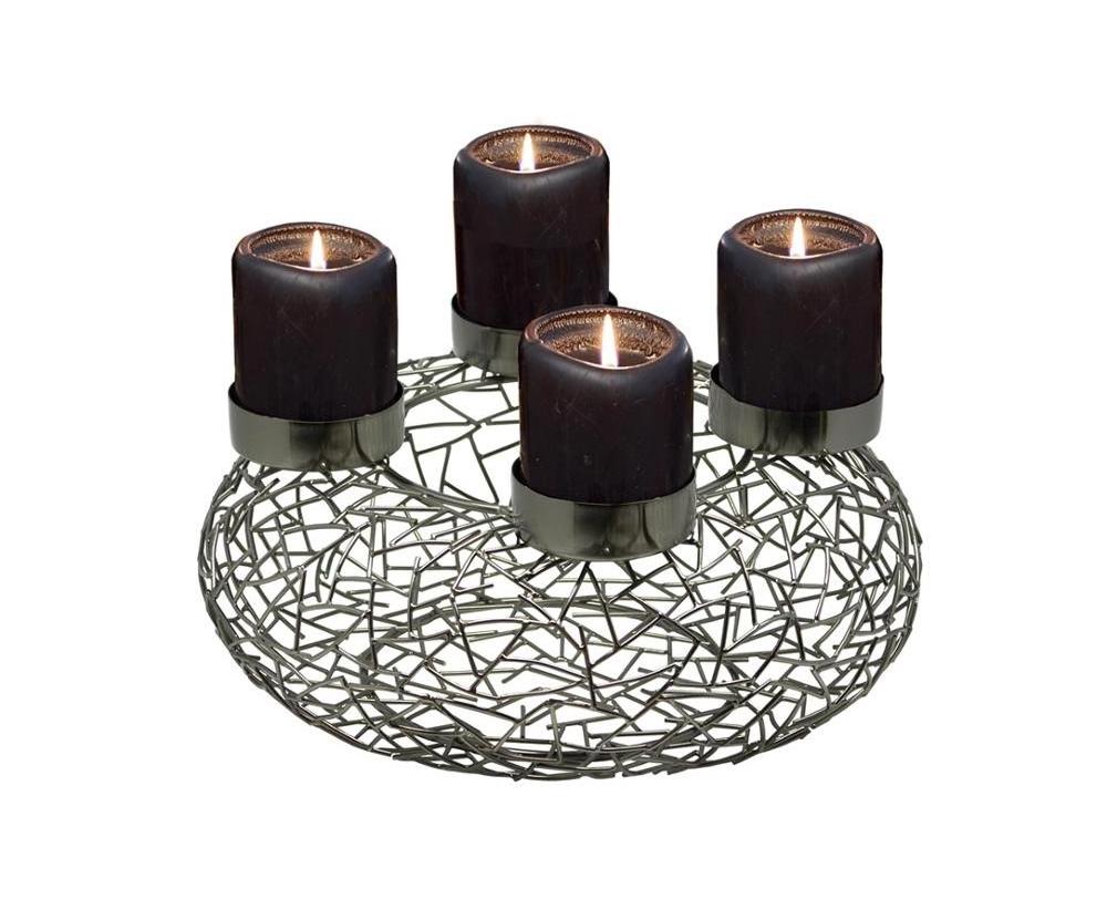 Reliable Manufacturer of Latest Design Top Quality Candle Lighting Home Decorations Metal Wire Tealight Holder