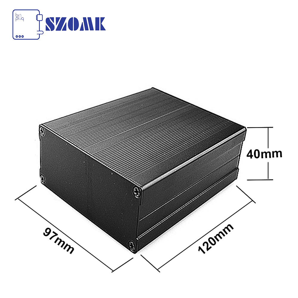 aluminum project box enclosure anodized aluminum case