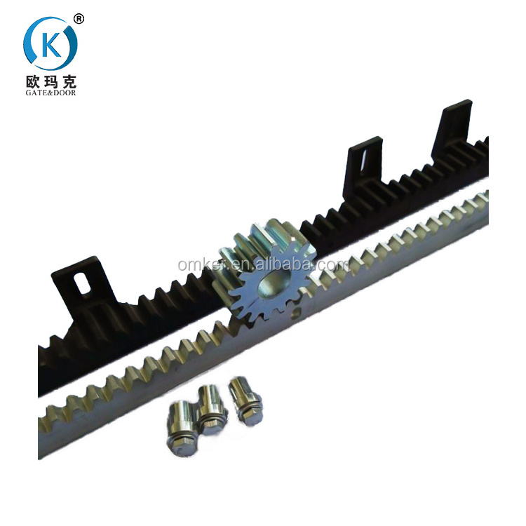 Good Quality custom Gear Steel Nylon sliding Door rack And Pinion Jack