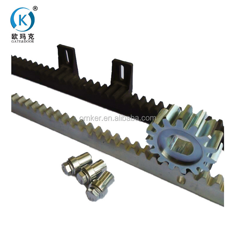 Good Quality custom Gear Steel Nylon sliding Door rack And Pinion Jack