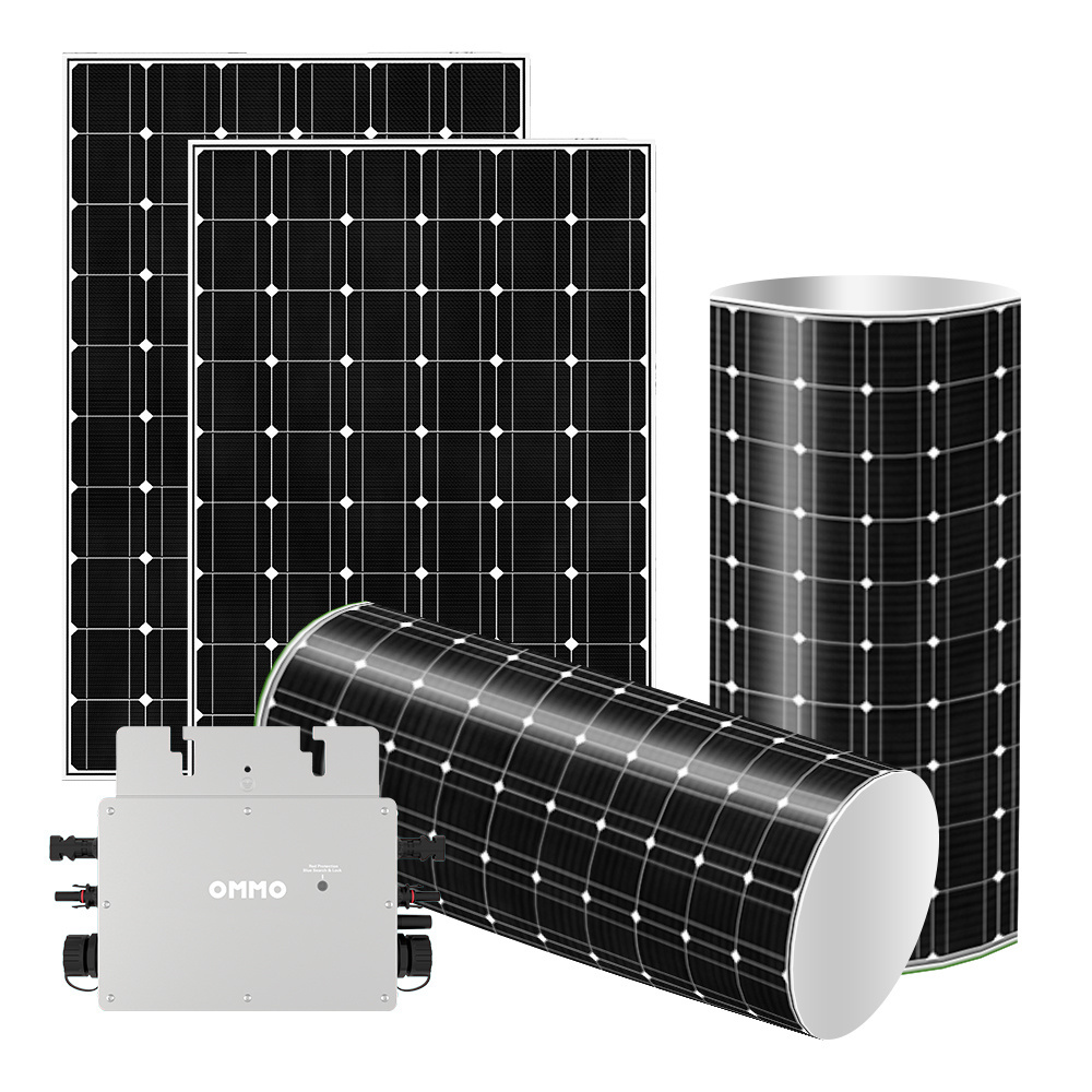 300 Watt Balcony Roof Mounting Solar Panel with Stand Fitting for Home Electricity