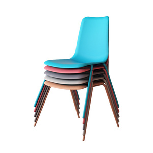 outdoor restaurant chair modern chaise empilable plastique pierced outdoor plastic stacking cafe furniture chair Hotel chair