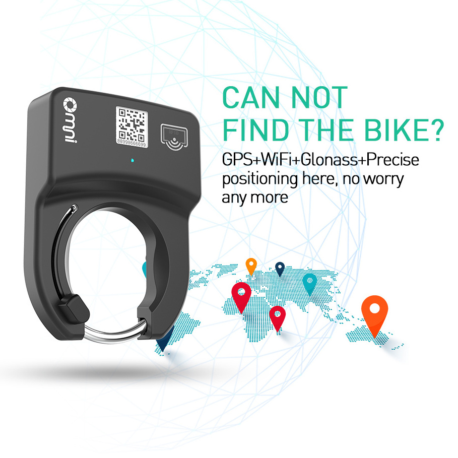 Ring Type Totally Enclosed Waterproof 4g Public CycleLocks Shared Bicycle Rental System City Bike Sharing Smart Lock