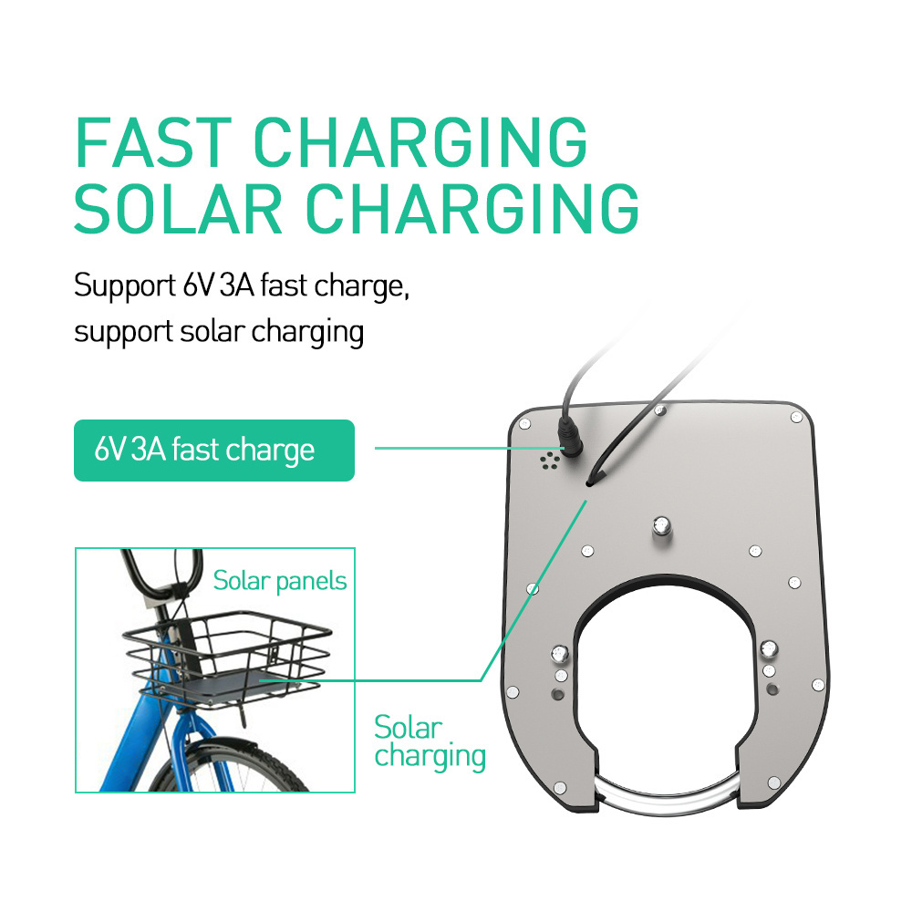 Ring Type Totally Enclosed Waterproof 4g Public CycleLocks Shared Bicycle Rental System City Bike Sharing Smart Lock