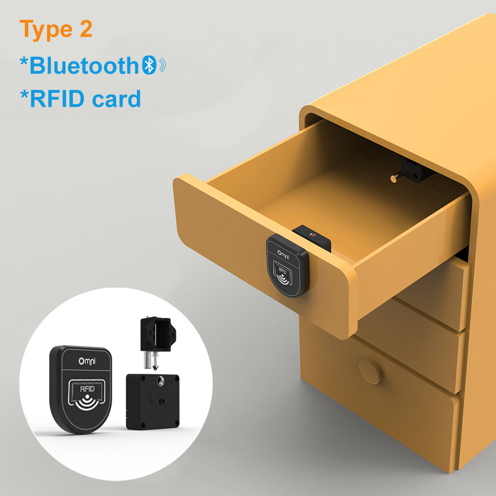 Nfc Biometric Electronic Bluetooths Furniture Cabinet Door Electric Lock Drawer Smart Rfid Card Locker Fingerprint Cabinet Locks