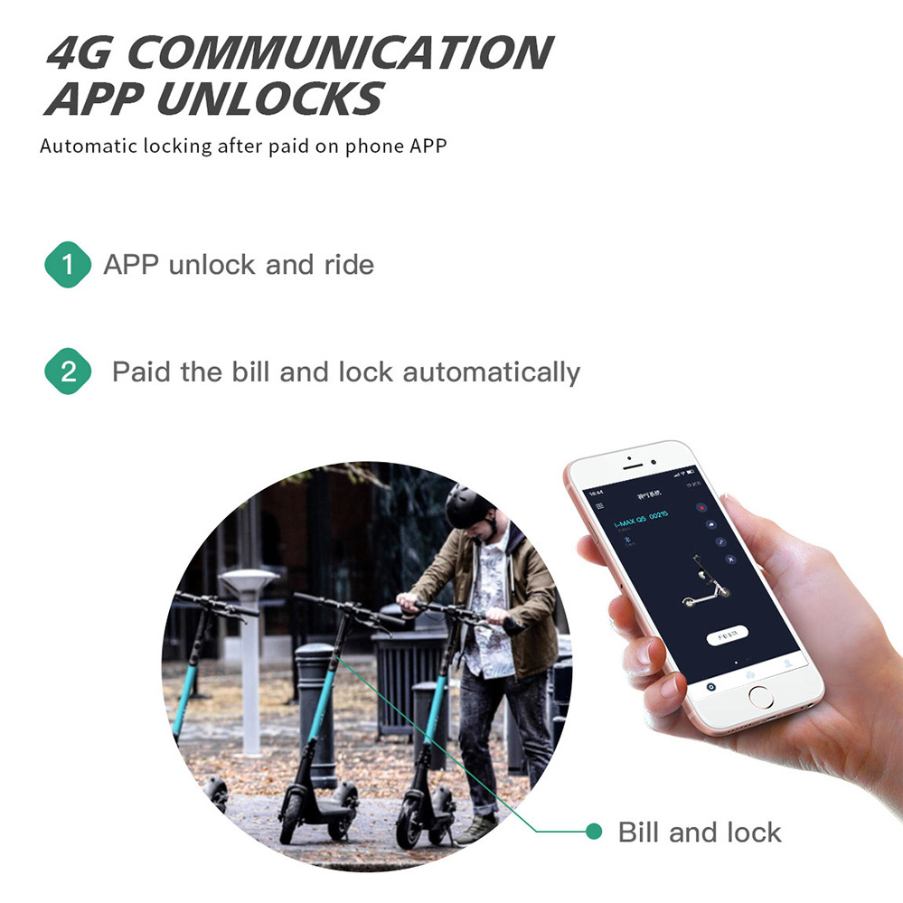 Omni CAN Communication GPS Dual-frequency IOT Device Smart Rental Ride 4G Qualcomm Chip Sharing Electric Scooter IOT Module