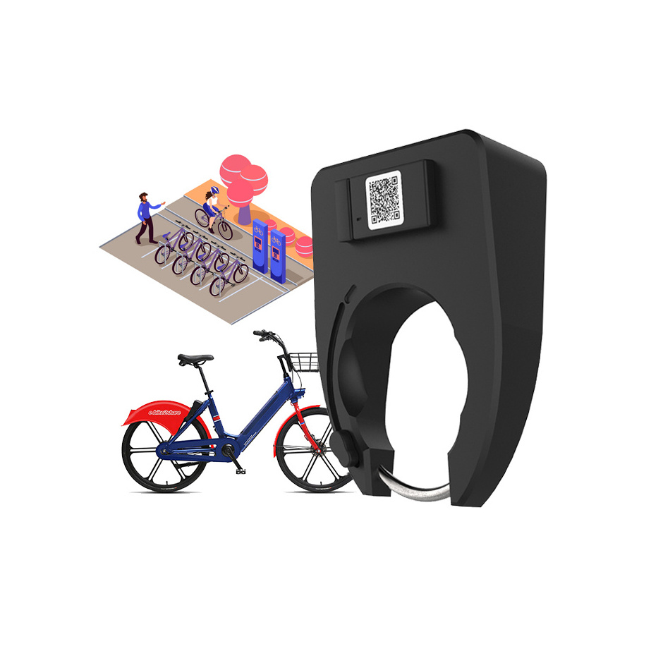 Omni Public Ride System Bicycle Electric Share Ebike Solution Candado Inteligente Bicicleta mart Qr Code Bike Sharing Lock