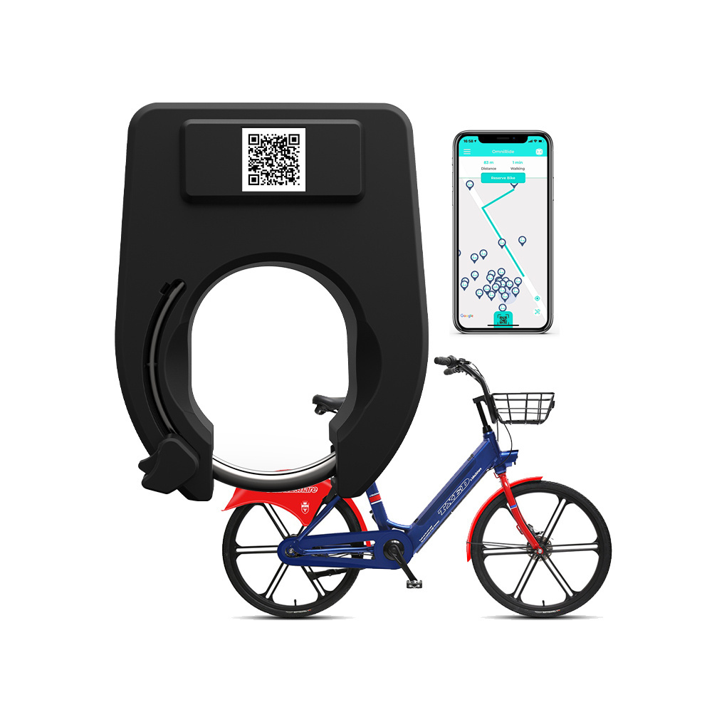 GEO Fence GPS Tracker EV Moped Electric Public Ebike Share Alarm Qr Code RFID NFC Smart Bicycle Rental System Bike Sharing Lock