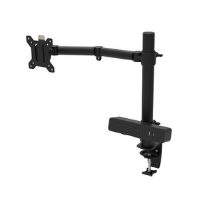 13-27inch Monitor Arm Laptop Arm Mount Adjustable Stand Swing Single LCD Monitor Arm with Power Sockets Power Strip