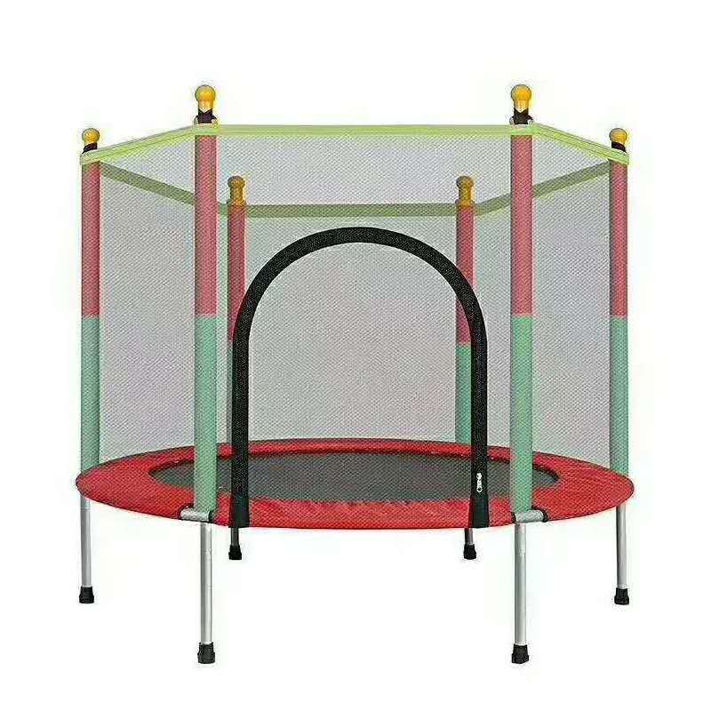 Low Price 16ft Fitness Indoor Children's Round Trampoline With Tent/Roof