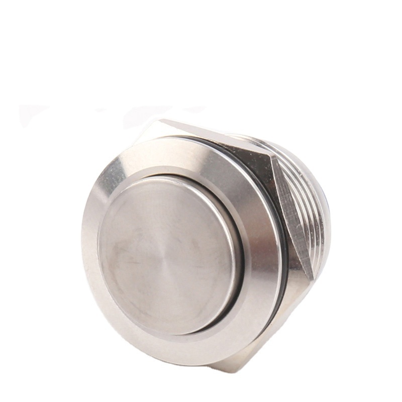 19MM good quality fast delivery  Momentary Latching high head solder pins metal push button switch