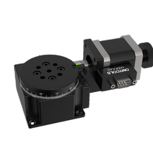 Precision Motorized Rotation Stages with Precision-Machined Worm Gears Servo Motor Replaceable motorized stage