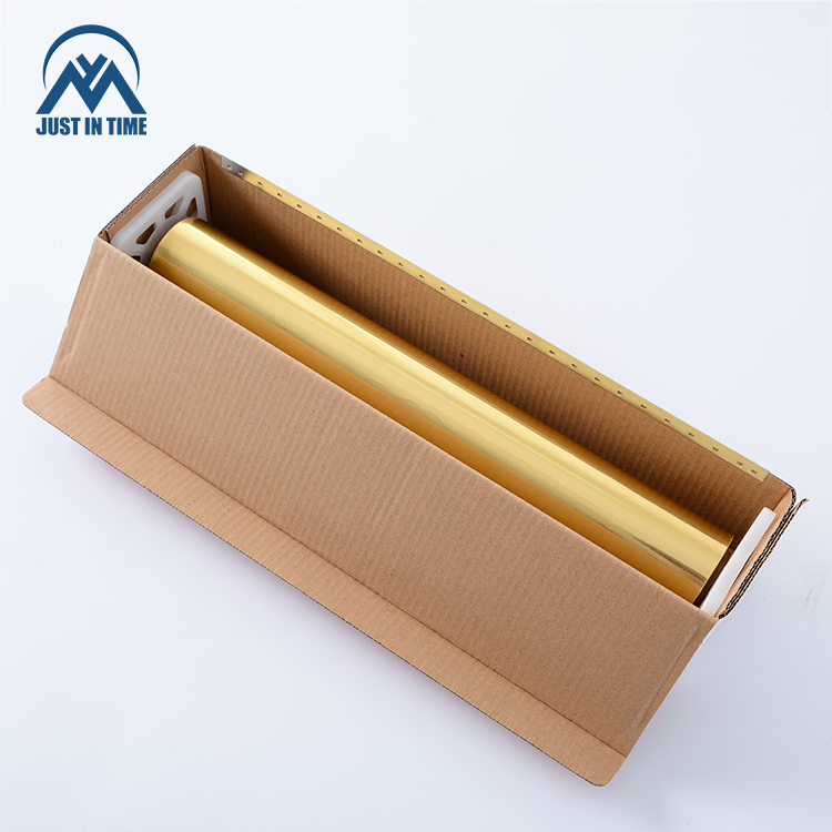 Paper Packaging Household Aluminium Foil Roll Food Grade 8011 Aluminum Foil 45cm Gold Color Customize Soft Printed Free Offer