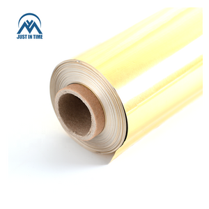 Paper Packaging Household Aluminium Foil Roll Food Grade 8011 Aluminum Foil 45cm Gold Color Customize Soft Printed Free Offer