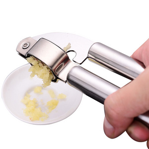 Premium Metal Garlic Press Garlic Mincer Chopper Crusher Presser Slicer Grater Squeezer with Great Handle Kitchen Tools